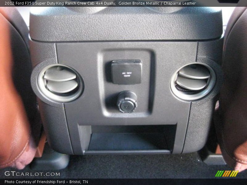 Golden Bronze Metallic / Chaparral Leather 2012 Ford F350 Super Duty King Ranch Crew Cab 4x4 Dually