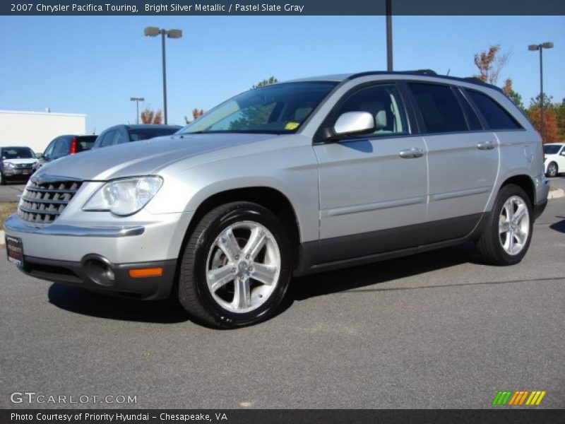 Bright Silver Metallic / Pastel Slate Gray 2007 Chrysler Pacifica Touring