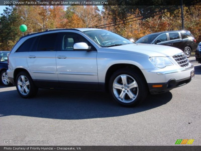 Bright Silver Metallic / Pastel Slate Gray 2007 Chrysler Pacifica Touring
