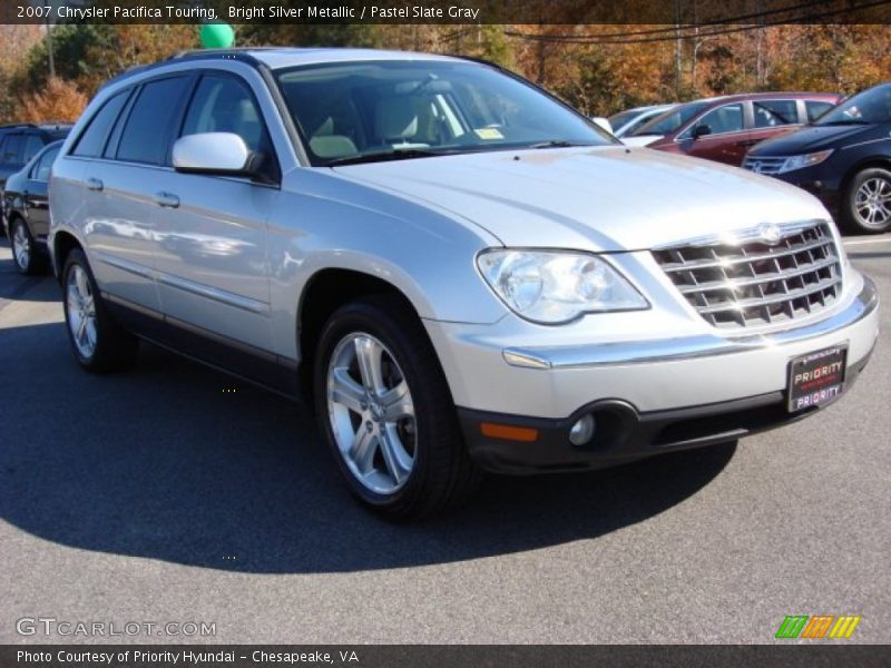 Bright Silver Metallic / Pastel Slate Gray 2007 Chrysler Pacifica Touring