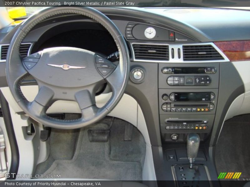 Bright Silver Metallic / Pastel Slate Gray 2007 Chrysler Pacifica Touring