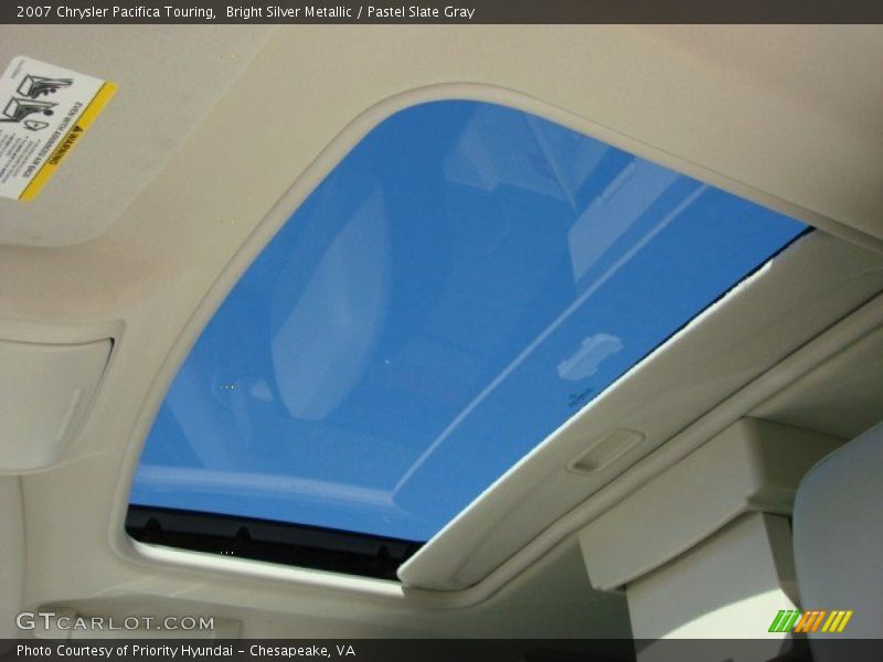 Bright Silver Metallic / Pastel Slate Gray 2007 Chrysler Pacifica Touring