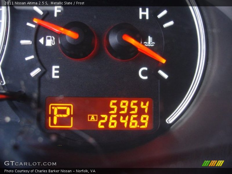 Metallic Slate / Frost 2011 Nissan Altima 2.5 S