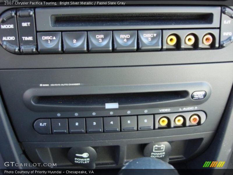Bright Silver Metallic / Pastel Slate Gray 2007 Chrysler Pacifica Touring