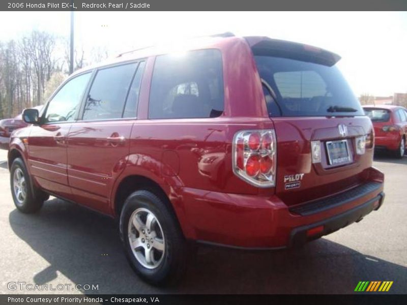 Redrock Pearl / Saddle 2006 Honda Pilot EX-L