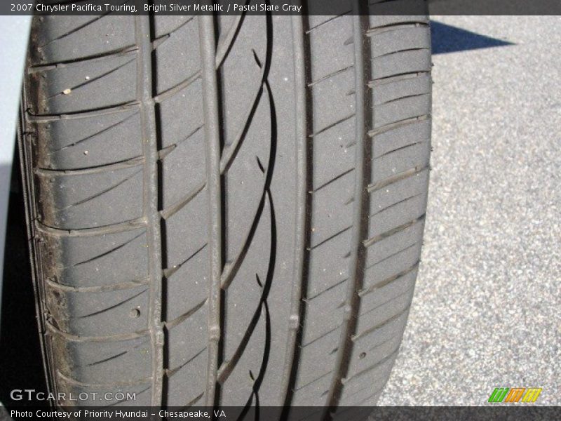 Bright Silver Metallic / Pastel Slate Gray 2007 Chrysler Pacifica Touring