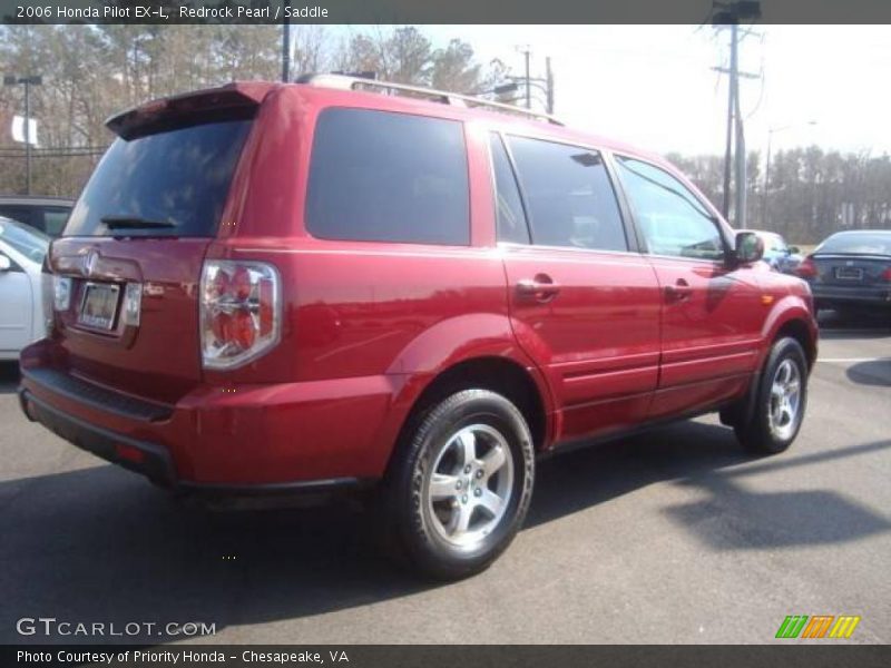 Redrock Pearl / Saddle 2006 Honda Pilot EX-L