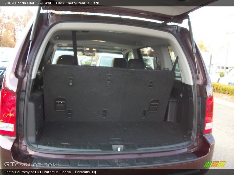 Dark Cherry Pearl / Black 2009 Honda Pilot EX-L 4WD