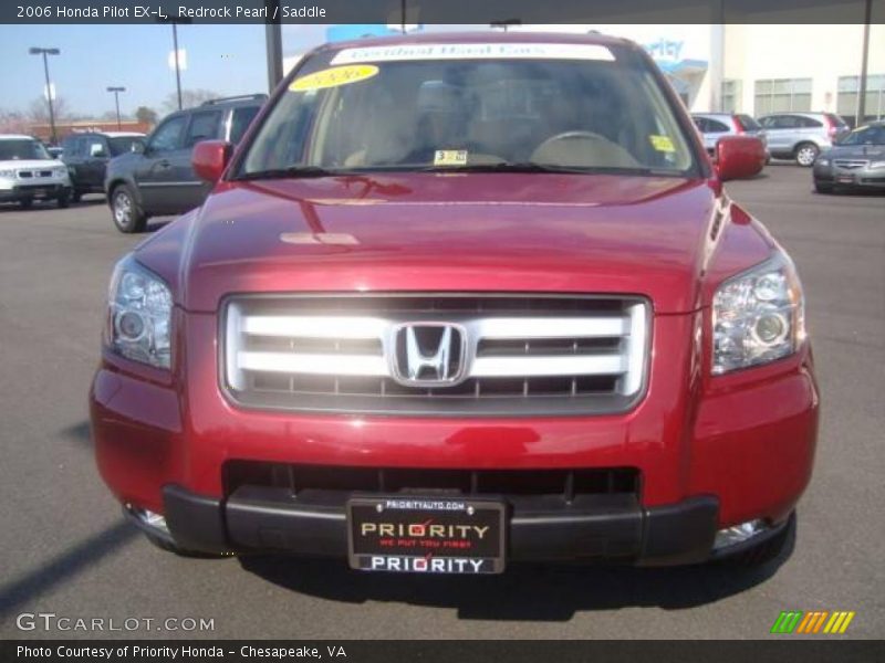 Redrock Pearl / Saddle 2006 Honda Pilot EX-L