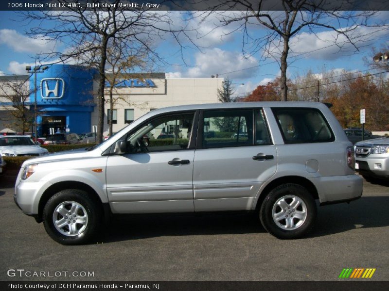 Billet Silver Metallic / Gray 2006 Honda Pilot LX 4WD