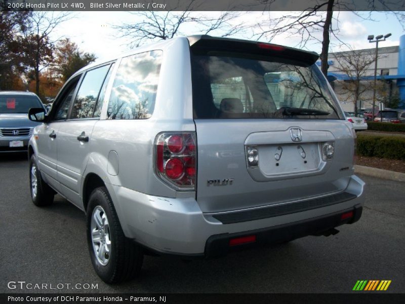 Billet Silver Metallic / Gray 2006 Honda Pilot LX 4WD