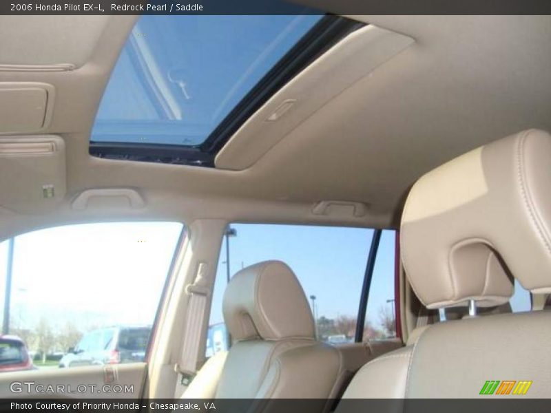 Redrock Pearl / Saddle 2006 Honda Pilot EX-L