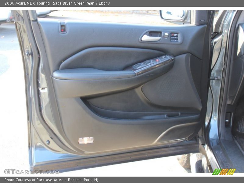 Sage Brush Green Pearl / Ebony 2006 Acura MDX Touring