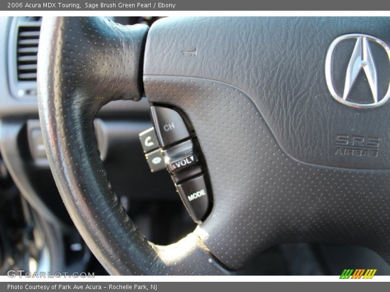 Sage Brush Green Pearl / Ebony 2006 Acura MDX Touring