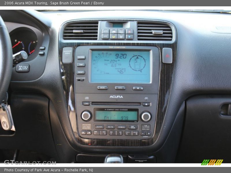Sage Brush Green Pearl / Ebony 2006 Acura MDX Touring