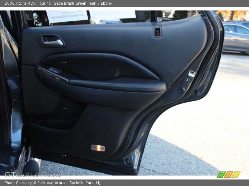 Sage Brush Green Pearl / Ebony 2006 Acura MDX Touring