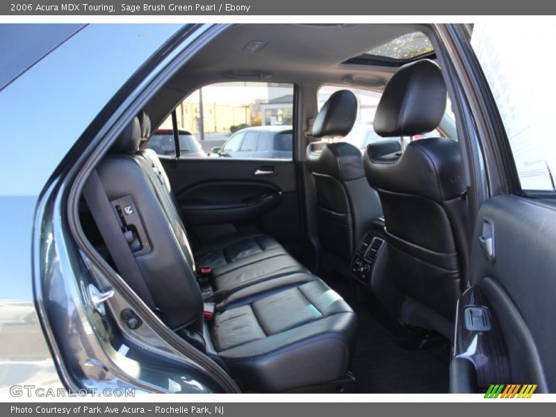 Sage Brush Green Pearl / Ebony 2006 Acura MDX Touring