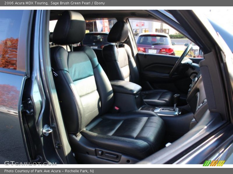 Sage Brush Green Pearl / Ebony 2006 Acura MDX Touring