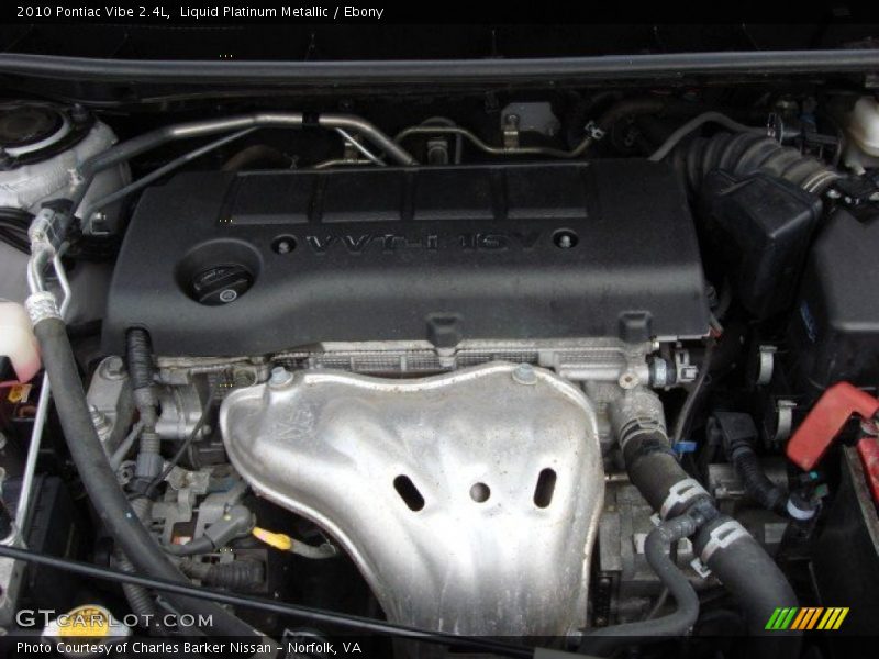  2010 Vibe 2.4L Engine - 2.4 Liter DOHC 16-Valve VVT-i 4 Cylinder