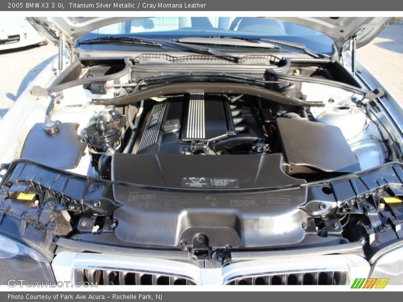 Titanium Silver Metallic / Gray Montana Leather 2005 BMW X3 3.0i