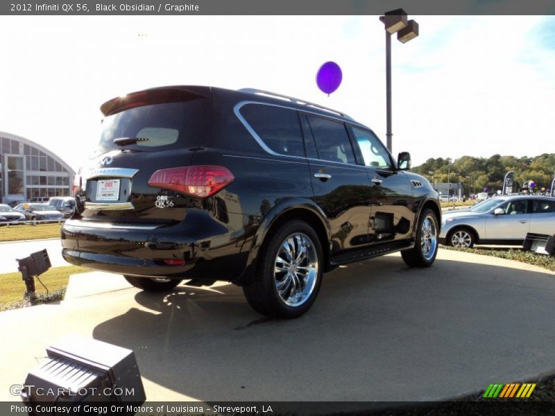 Black Obsidian / Graphite 2012 Infiniti QX 56