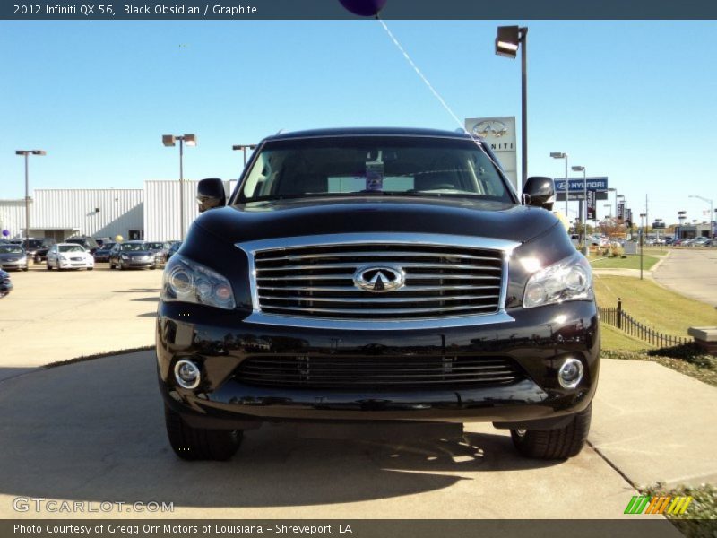 Black Obsidian / Graphite 2012 Infiniti QX 56