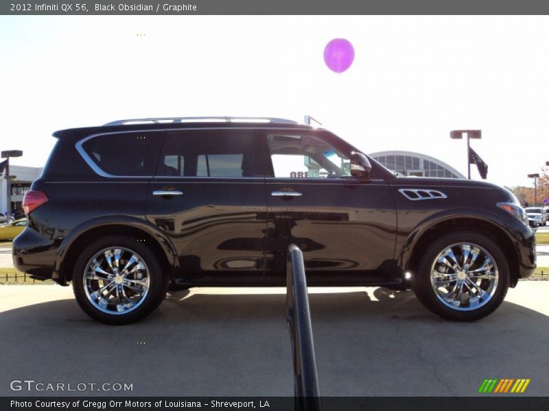 Black Obsidian / Graphite 2012 Infiniti QX 56