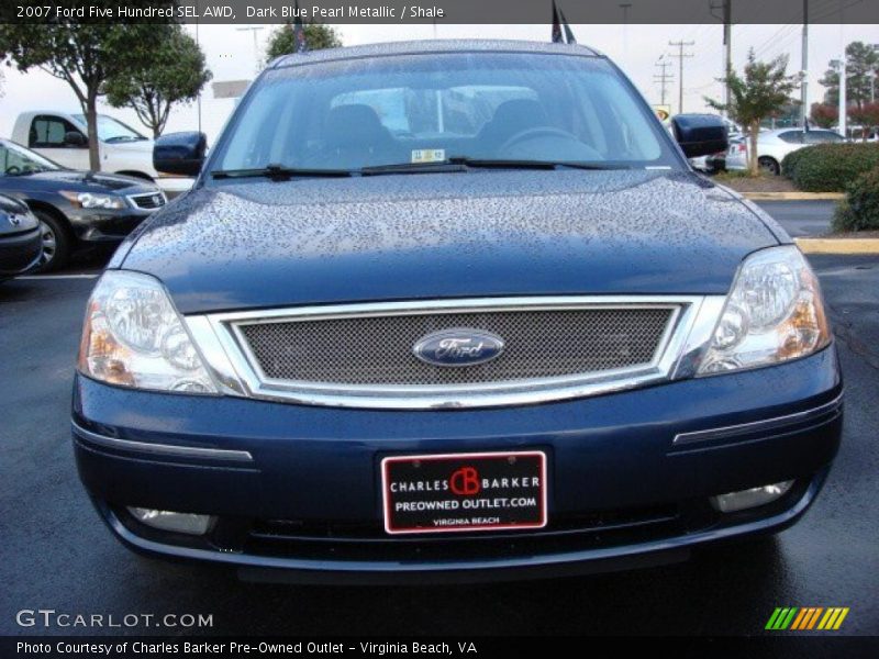 Dark Blue Pearl Metallic / Shale 2007 Ford Five Hundred SEL AWD