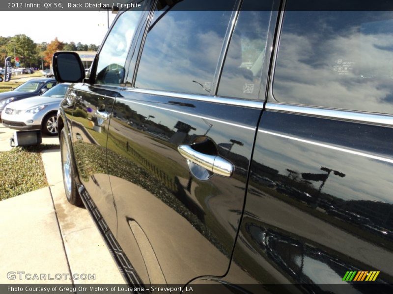 Black Obsidian / Graphite 2012 Infiniti QX 56