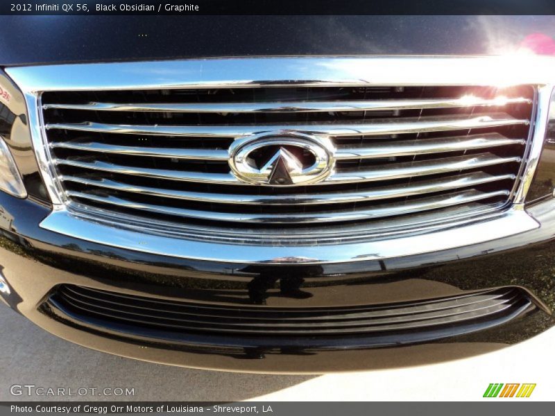 Black Obsidian / Graphite 2012 Infiniti QX 56