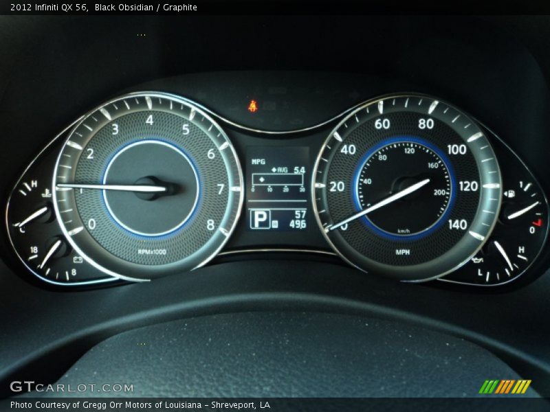  2012 QX 56 56 Gauges