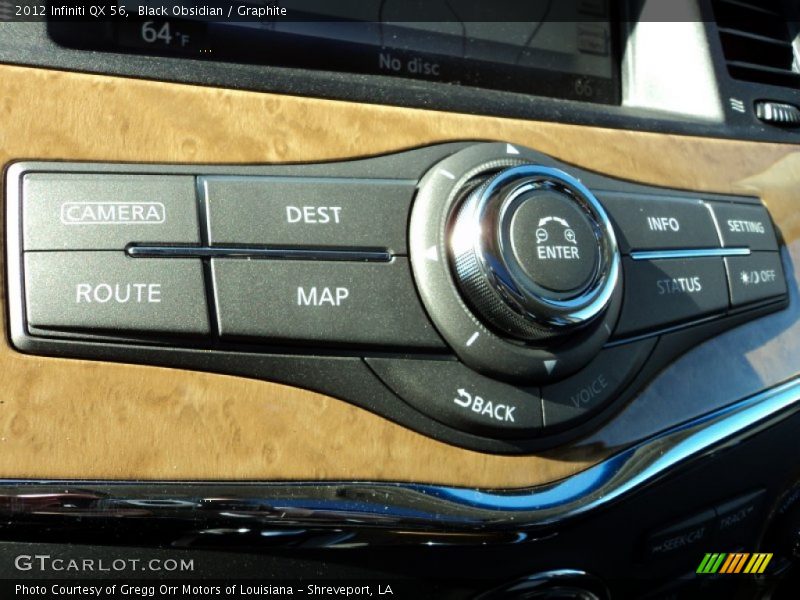 Controls of 2012 QX 56