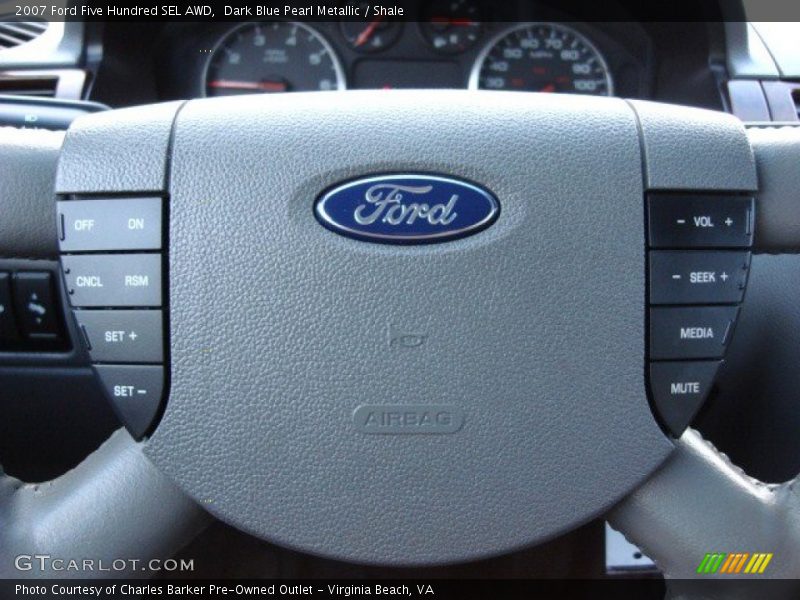 Dark Blue Pearl Metallic / Shale 2007 Ford Five Hundred SEL AWD