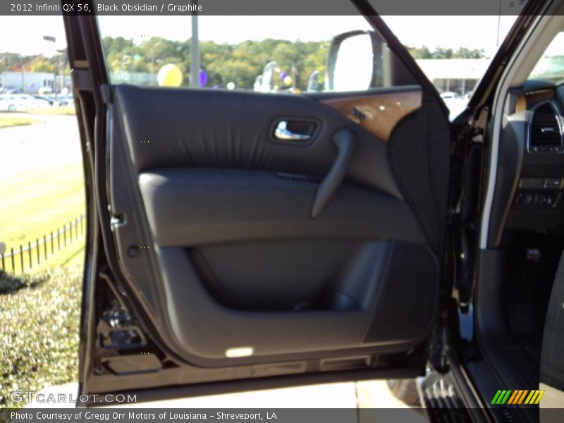 Black Obsidian / Graphite 2012 Infiniti QX 56