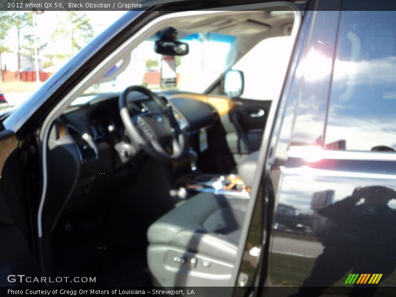 Black Obsidian / Graphite 2012 Infiniti QX 56