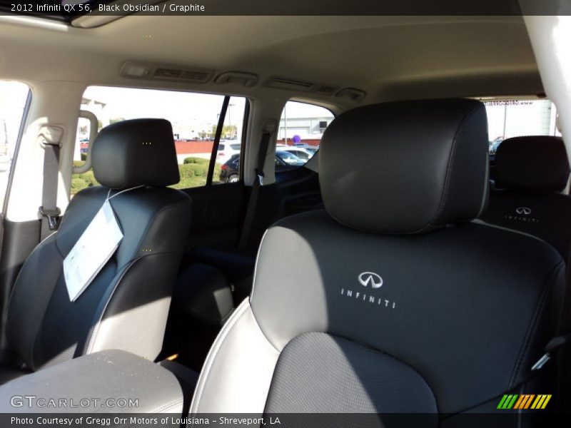 Black Obsidian / Graphite 2012 Infiniti QX 56