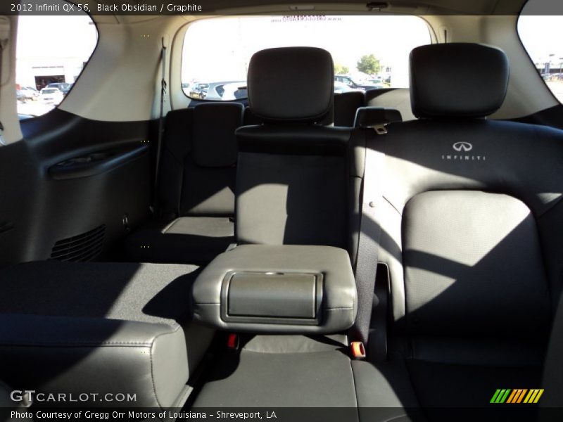 Black Obsidian / Graphite 2012 Infiniti QX 56