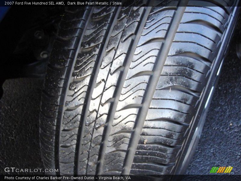 Dark Blue Pearl Metallic / Shale 2007 Ford Five Hundred SEL AWD