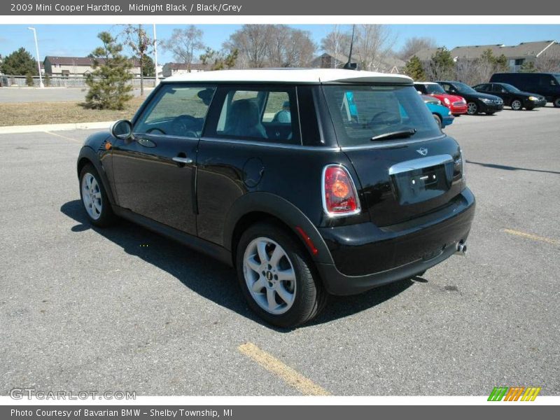 Midnight Black / Black/Grey 2009 Mini Cooper Hardtop