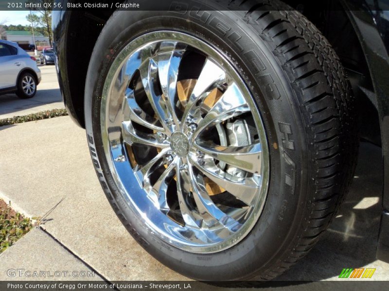 Black Obsidian / Graphite 2012 Infiniti QX 56