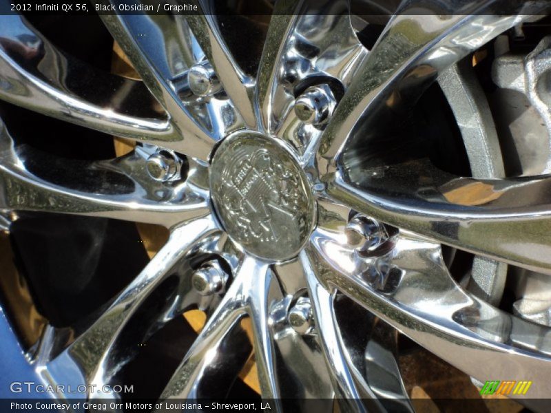 Black Obsidian / Graphite 2012 Infiniti QX 56
