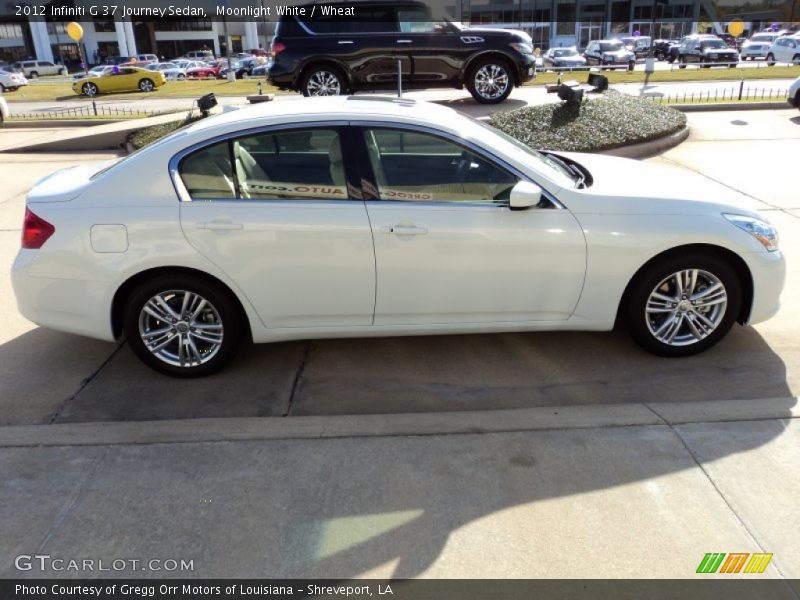 Moonlight White / Wheat 2012 Infiniti G 37 Journey Sedan