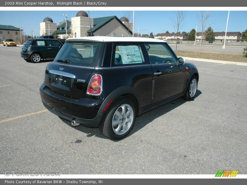 Midnight Black / Black/Grey 2009 Mini Cooper Hardtop