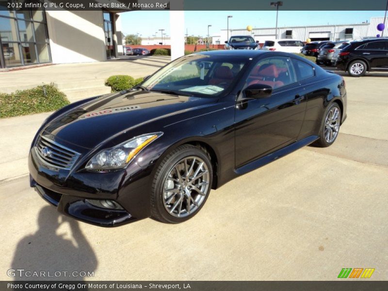 Malbec Black IPL - 2012 Infiniti G IPL G Coupe