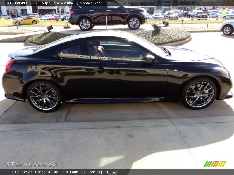  2012 G IPL G Coupe Malbec Black