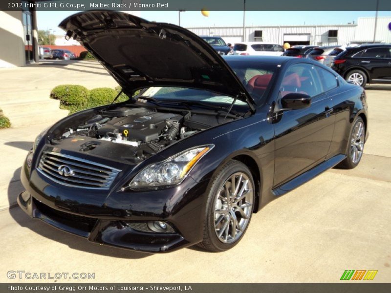  2012 G IPL G Coupe Malbec Black
