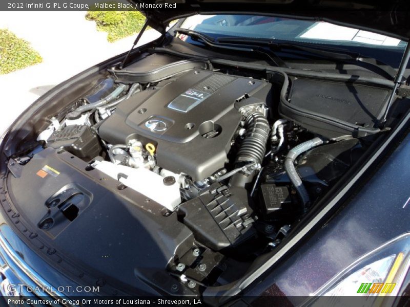  2012 G IPL G Coupe Engine - 3.7 Liter IPL DOHC 24-Valve CVTCS VVEL V6