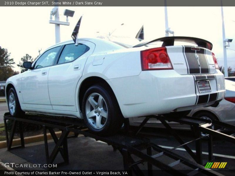 Stone White / Dark Slate Gray 2010 Dodge Charger SXT
