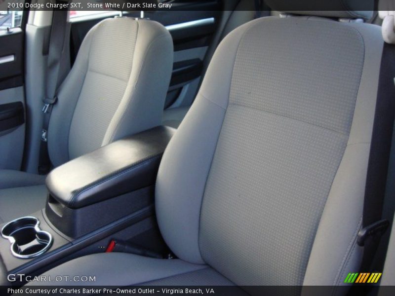 Stone White / Dark Slate Gray 2010 Dodge Charger SXT