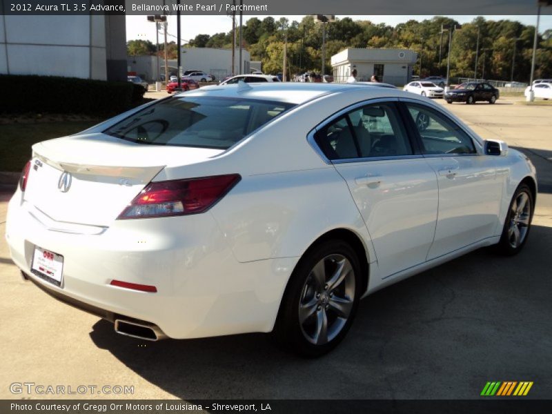 Bellanova White Pearl / Parchment 2012 Acura TL 3.5 Advance